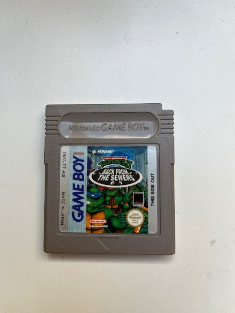 TMNT 2 back from the Sewers Game Boy, 1 speler, Ophalen, Gebruikt, Vanaf 7 jaar