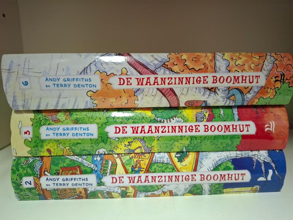 De waanzinnige boomhut boeken, Boeken, Ophalen of Verzenden