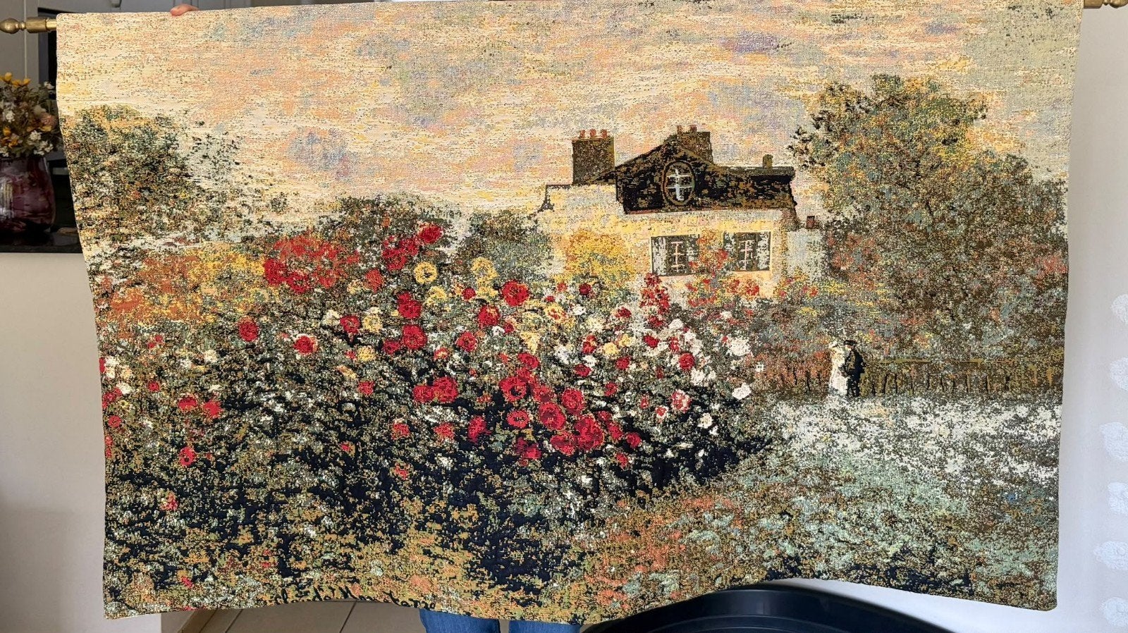 Tapisserie Jacquard Maison Claude Monet Argenteuil, Enlèvement