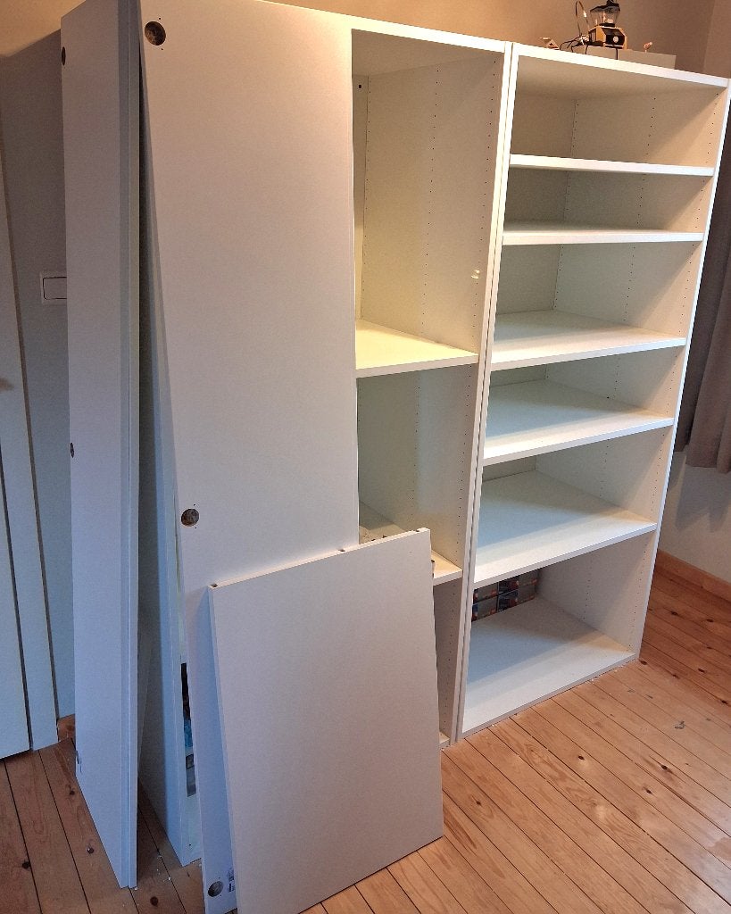 2x armoires ikea platsa, Maison & Meubles, Armoires | Penderies & Garde-robes, Enlèvement, Neuf, 50 à 100 cm, 150 à 200 cm