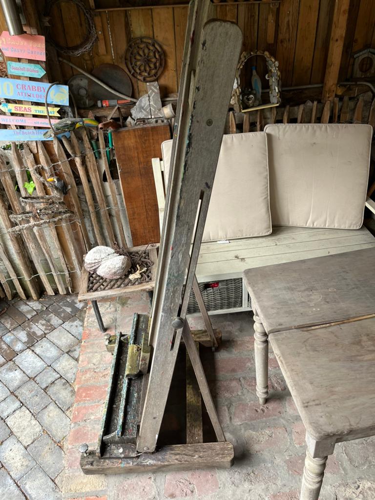 Grand chevalet ajustable, Bricolage & Construction, Enlèvement, Comme neuf