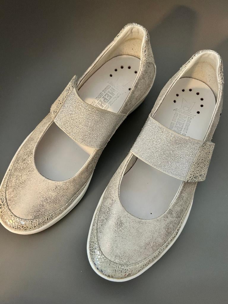 Ballerines Coleta Silver Mephisto, Enlèvement, Porté, Ballerines, Gris