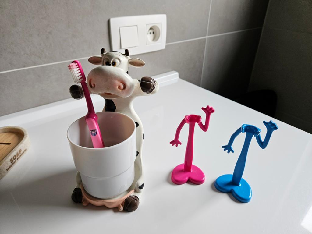 Tandenbeker houders kids, nieuw, Huis en Inrichting, Badkamer | Badtextiel en Accessoires, Ophalen of Verzenden