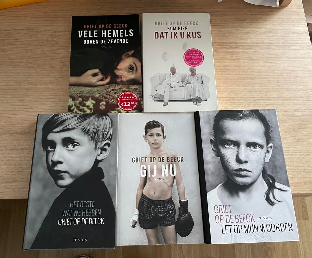 Griet Op De Beeck boeken, Boeken, Ophalen of Verzenden