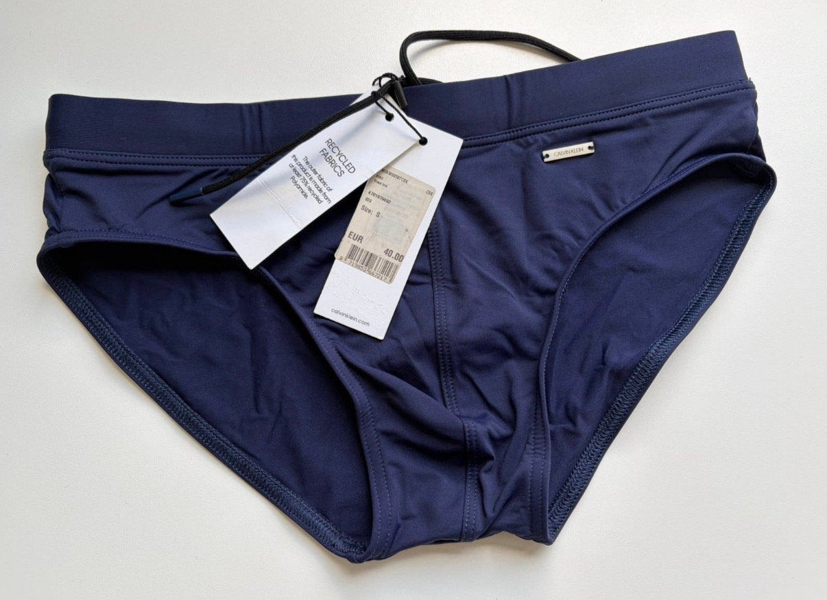Slip de bain Calvin Klein, nouvelle taille S, Vêtements | Hommes, Envoi, Taille 46 (S) ou plus petite, Bleu, Slip de bain