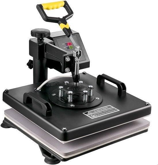 Warmte Persmachine Transferpers 8 In 1 incl accesoires, Ophalen, Gebruikt, Accessoires