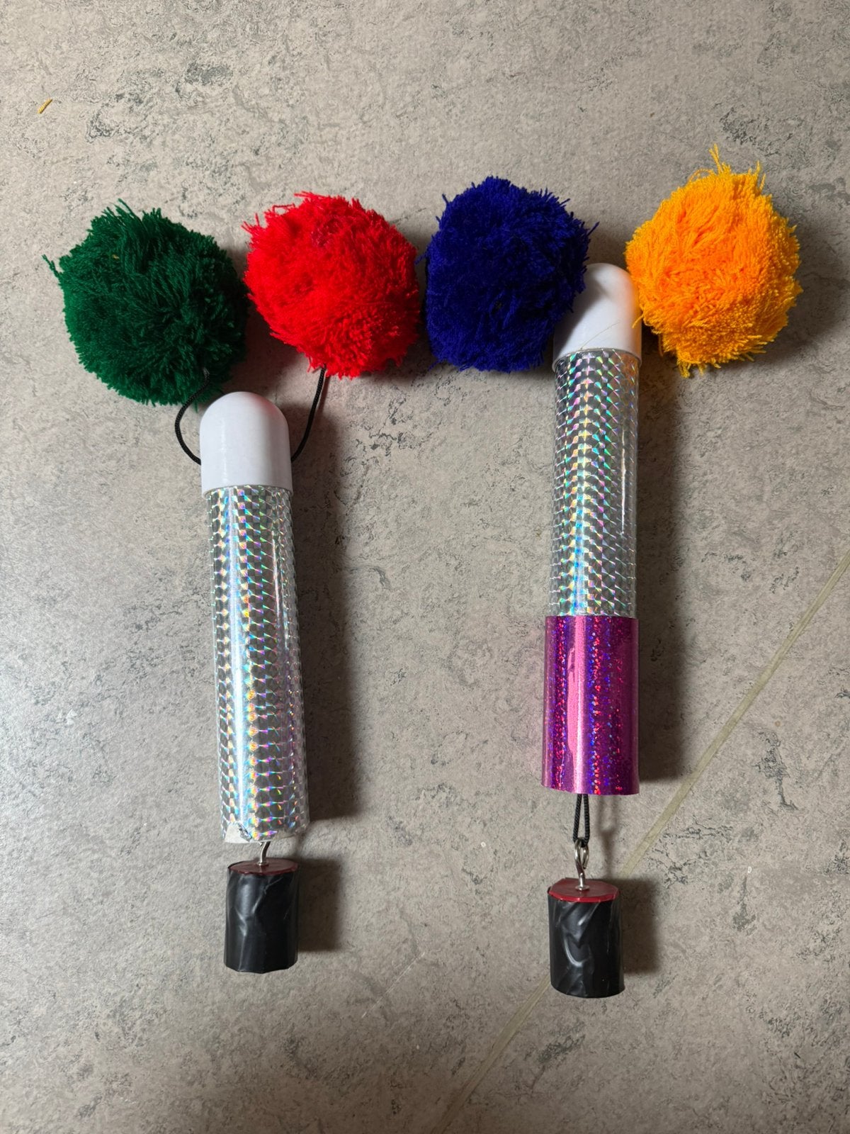 Super Pom Pom stick goocheltruc, Ophalen, Zo goed als nieuw