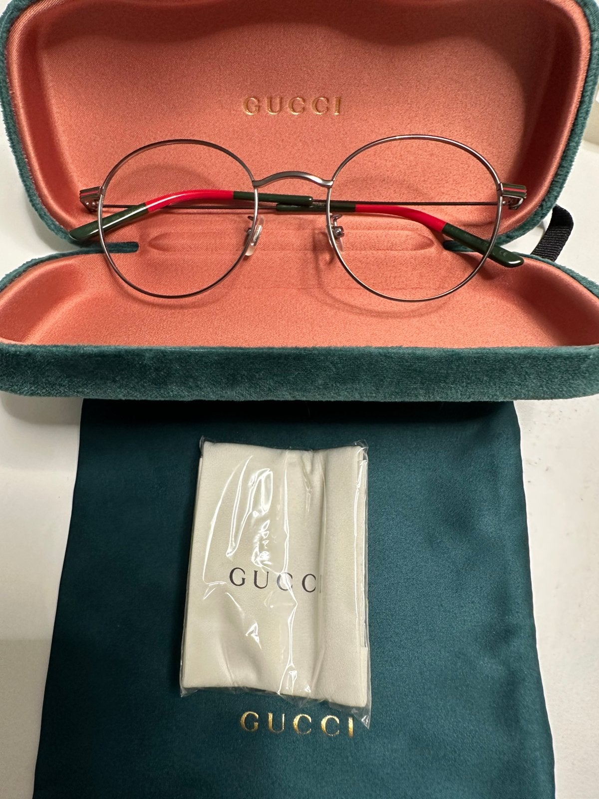 Nieuwe brilmontuur Gucci, Handtassen en Accessoires, Overige merken, Nieuw, Ophalen of Verzenden, Groen