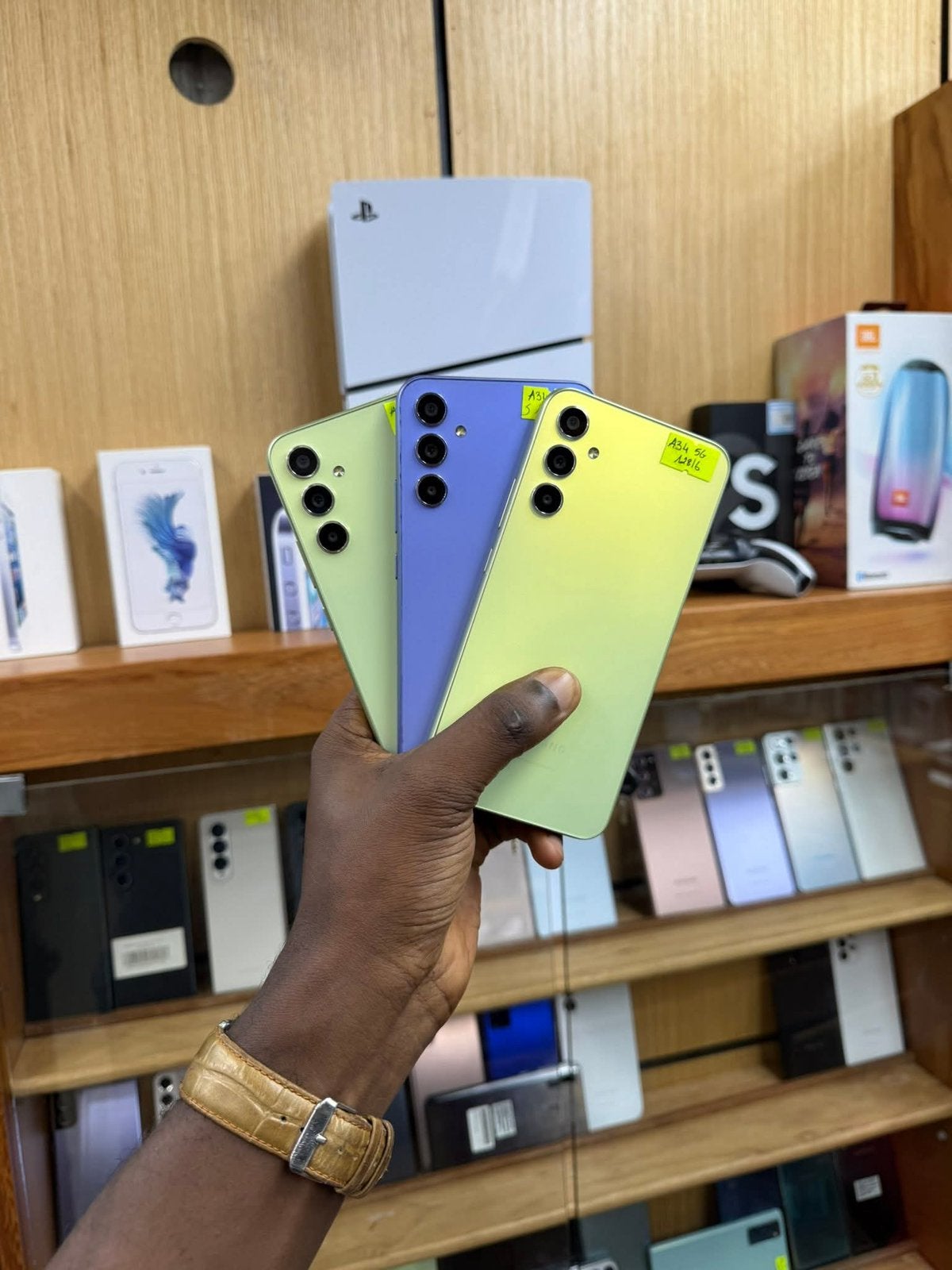3 Samsung A34 128GB, Enlèvement ou Envoi