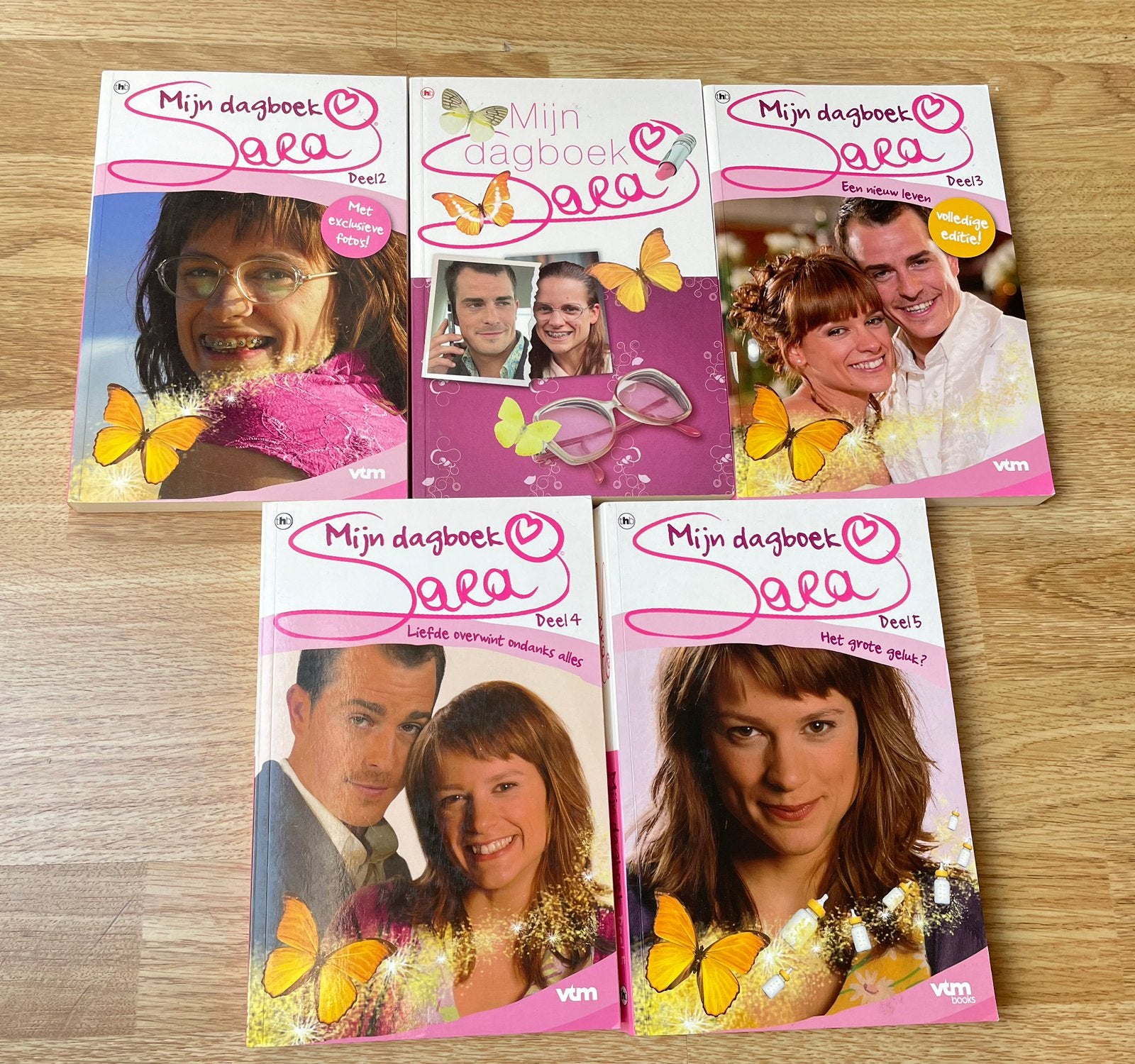 Sara mijn dagboek de 5 eerste boeken, Enlèvement ou Envoi, Comme neuf