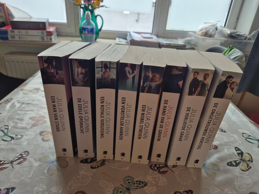 Serie bridgerton boeken Nederlands, Ophalen