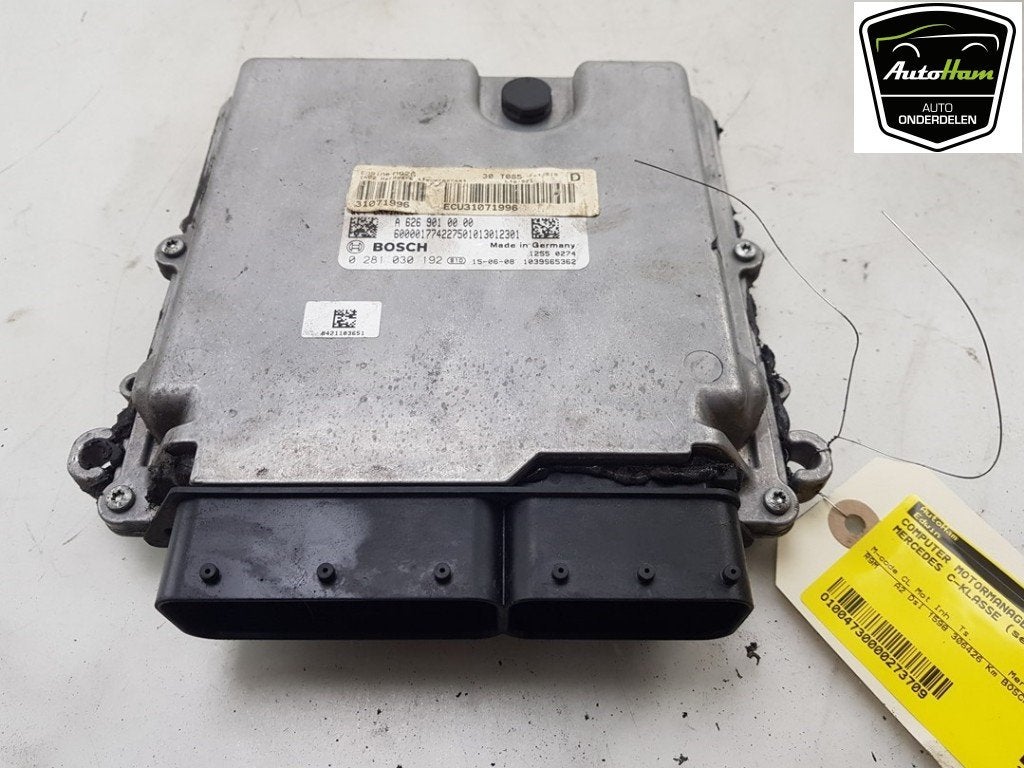 CALCULATEUR MOTEUR ECU C (W205) (|A6269010000|A6269000000|), Robert Bosch AG, Mercedes-Benz, Utilisé, Robert-Bosch-Allee 1
74232  Abstatt, DE