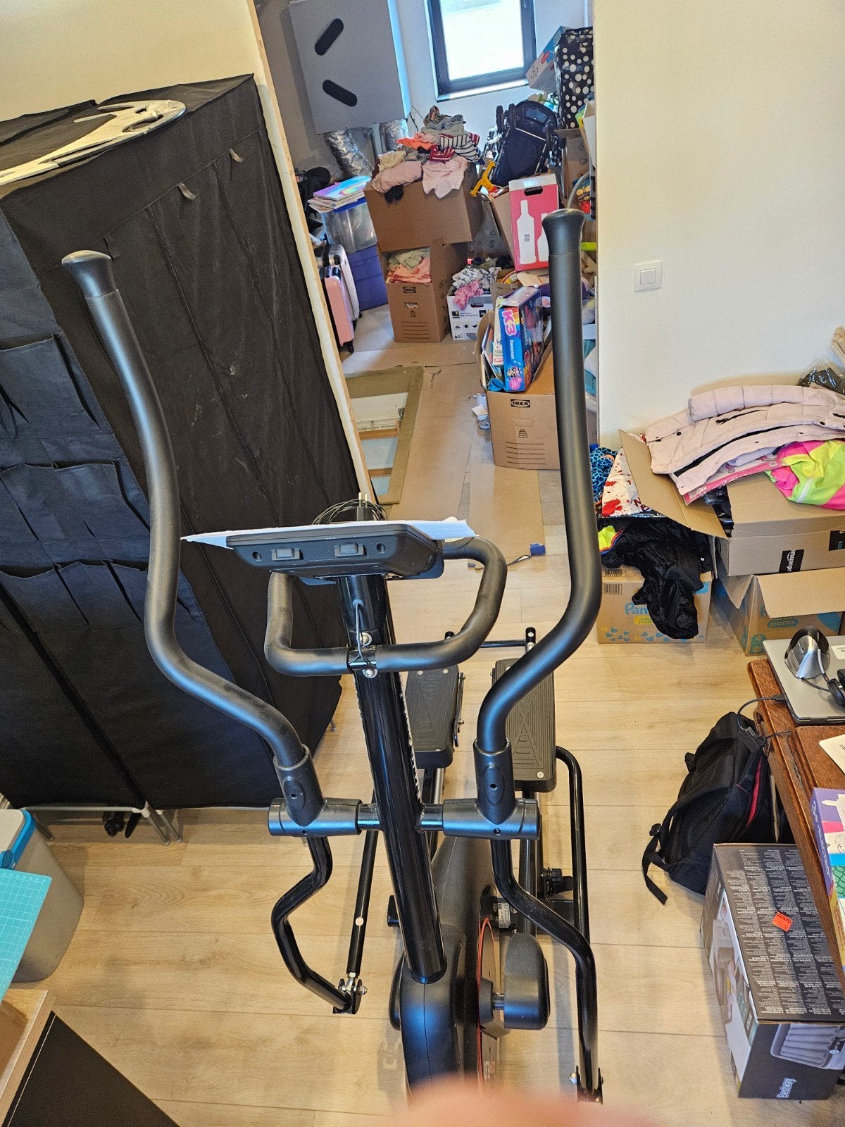 Vélo elliptique pliable BH Fitness EasyFlex, Sports & Fitness, Comme neuf, Jambes, Enlèvement, Métal