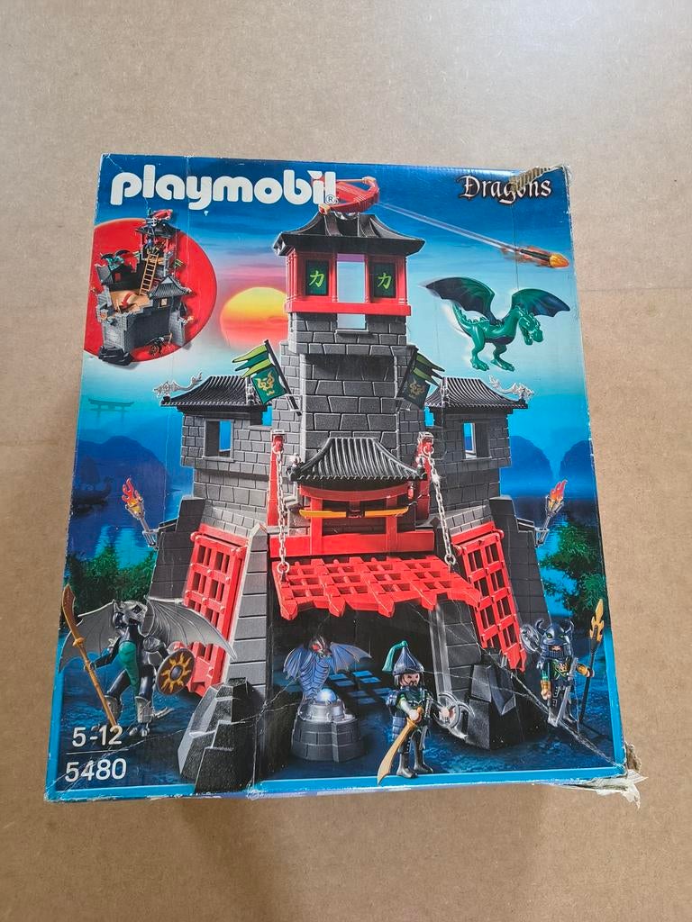 Playmobil kasteel, Enlèvement, Utilisé, Playmobil en vrac