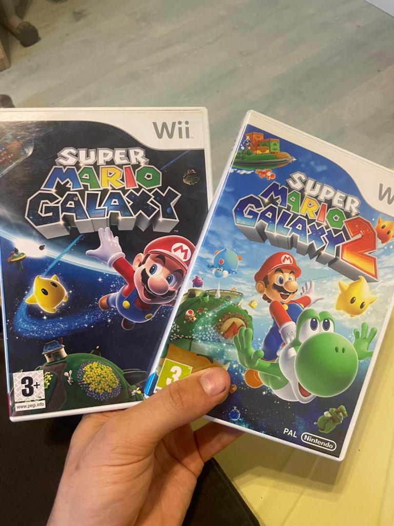 Mario galaxie 1/2, Ophalen, Zo goed als nieuw