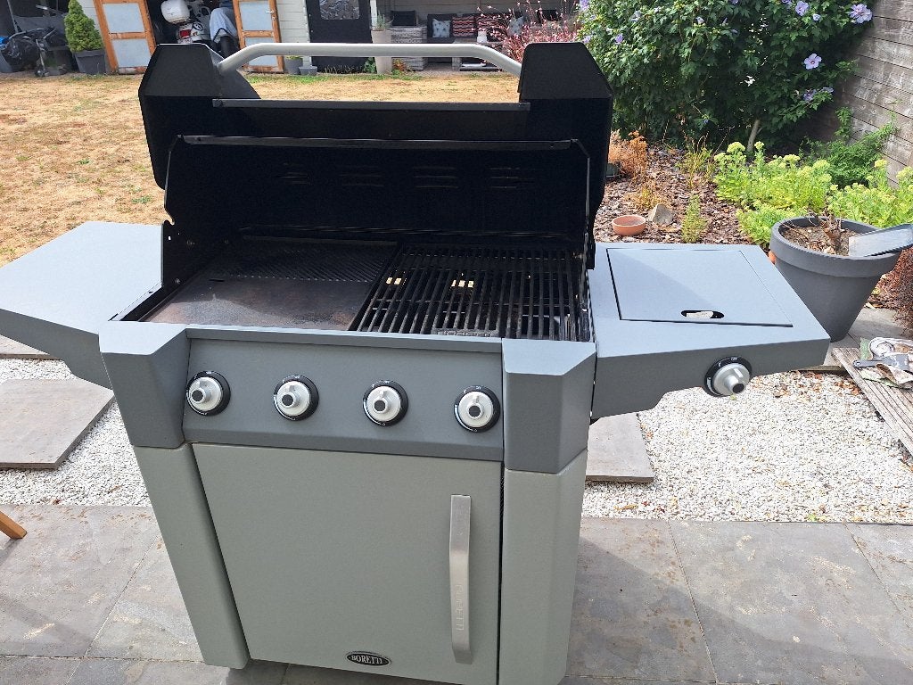 Boretti gasbarbecue Forza, Jardin & Terrasse, Enlèvement, Utilisé, Boretti.