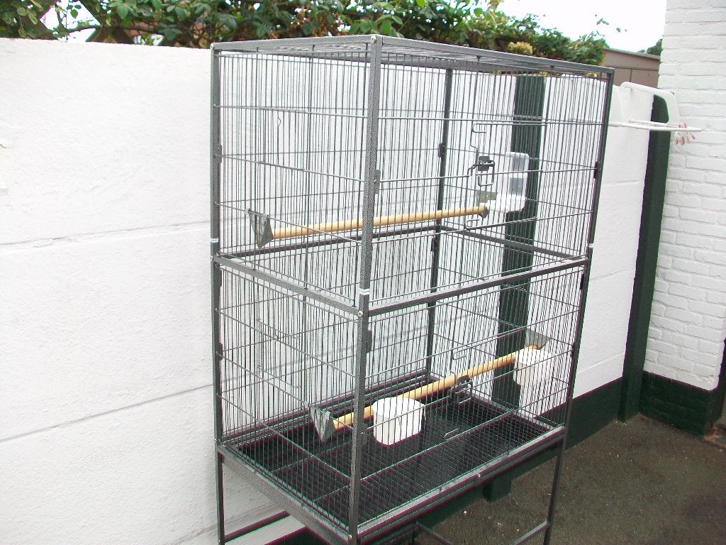 Grizo VOGEL KOOI 79*52*167CM, Ophalen, Zo goed als nieuw, Aluminium, Vogelkooi
