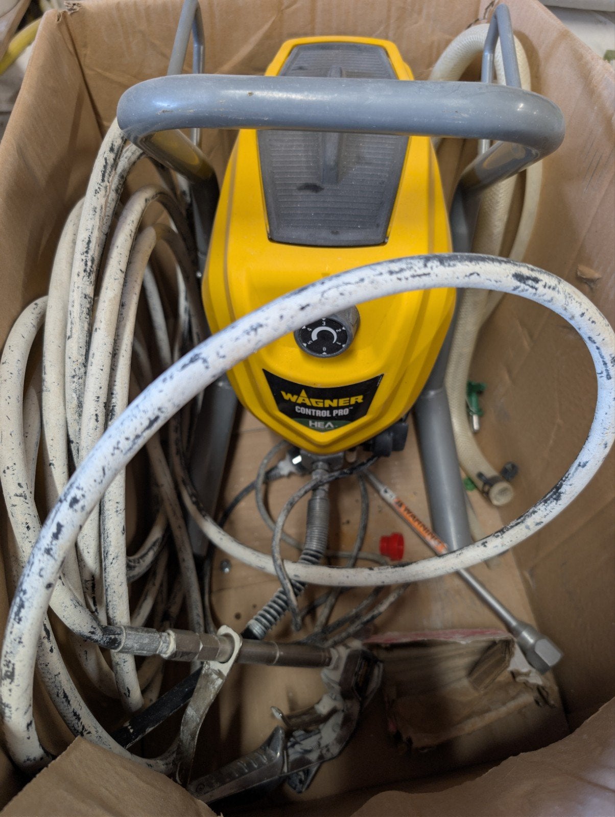 Wagner control pro 250m, Ophalen