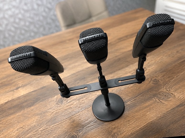 3x Sennheiser BF421 met opeenvolgende serienummers, Muziek en Instrumenten, Microfoons, Ophalen of Verzenden, Zo goed als nieuw