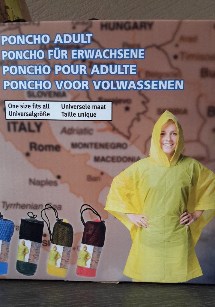 Lot / partij universele poncho's volwassenen ( NIEUW ), Caravans en Kamperen, Ophalen of Verzenden, Nieuw, Dames