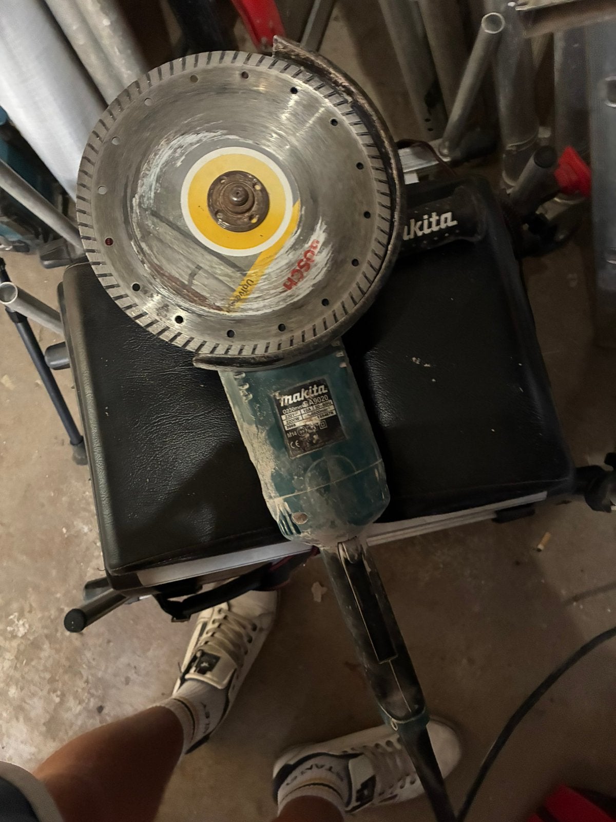 Slijpschijf, Doe-het-zelf en Bouw, Gereedschap | Slijpmachines, Ophalen, Gebruikt