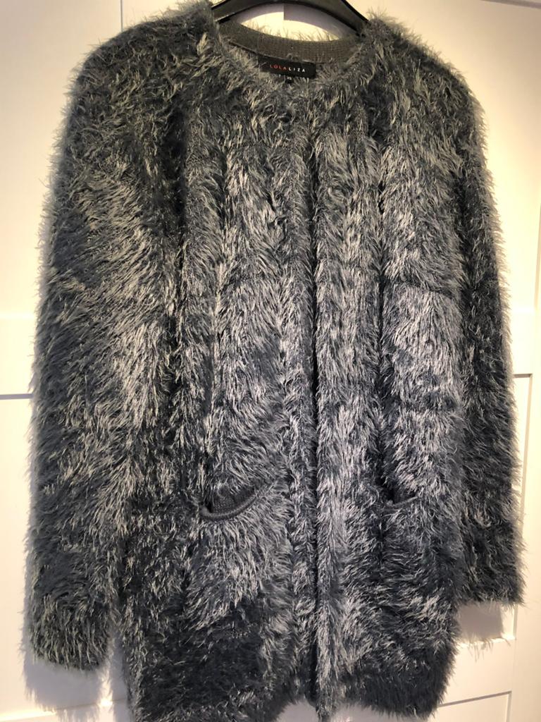 LOLA & LIZA superwarme grijze vest maat s/m, Ophalen of Verzenden, Zo goed als nieuw, Maat 36 (S), Grijs