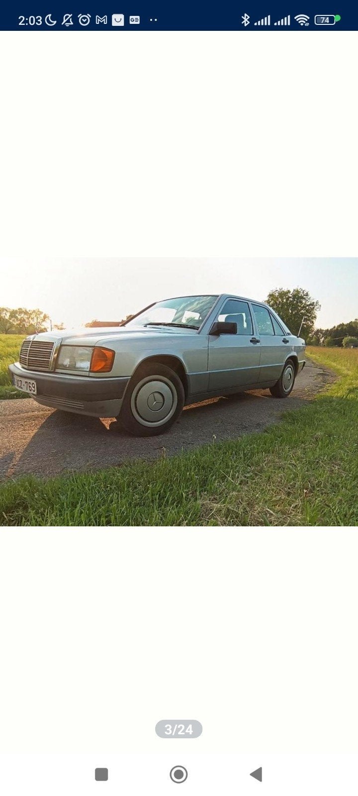 mercedes 190d.2.0.1993, Autos, Oldtimers & Ancêtres, Carnet d'entretien, Mercedes-Benz, Diesel, Particulier