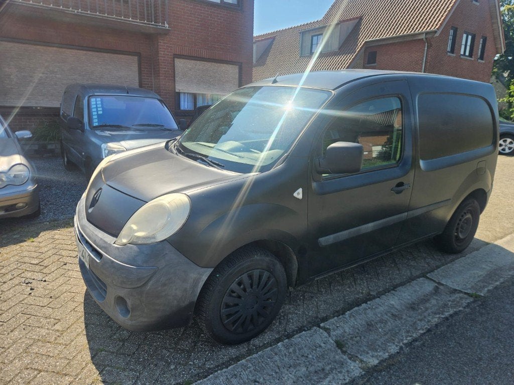 Renault kangoo/2009/1.5diesel/lichte vracht/airco/export, Auto's, Renault, Voorwielaandrijving, Zwart, 4 cilinders, Zwart