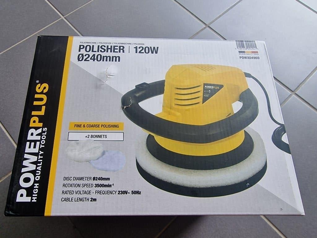Powerplus POWX04960 poliermachine 120W, Ophalen of Verzenden