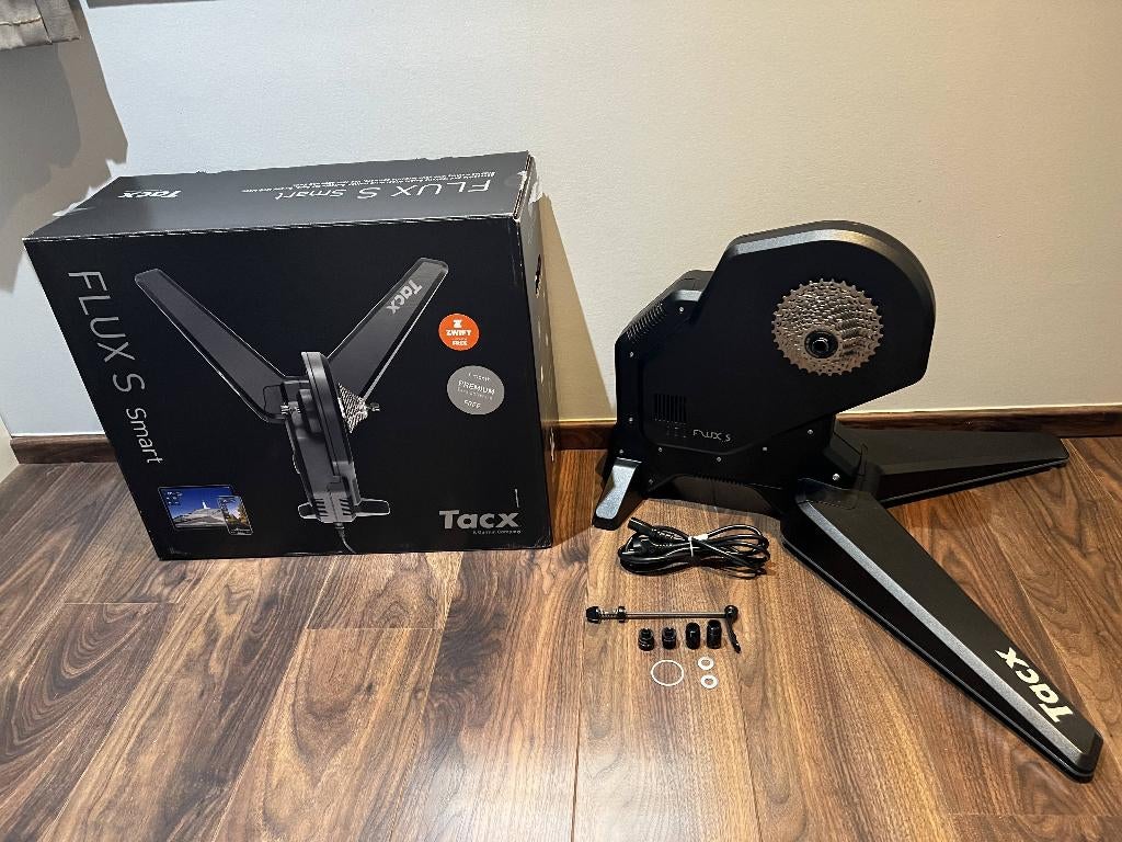 Tacx Flux S, Sport en Fitness, Wielrennen, Ophalen of Verzenden, Zo goed als nieuw, Overige typen