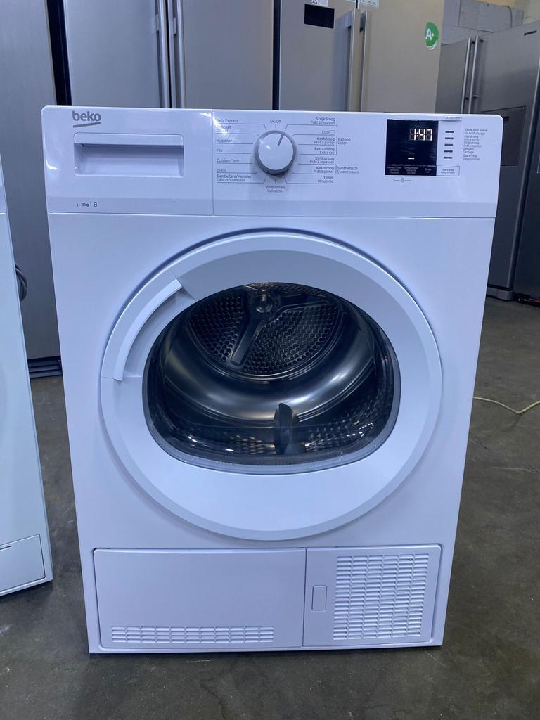 Droogkast Beko 8 kg met GARANTI, Elektronische apparatuur, Ophalen, Zo goed als nieuw