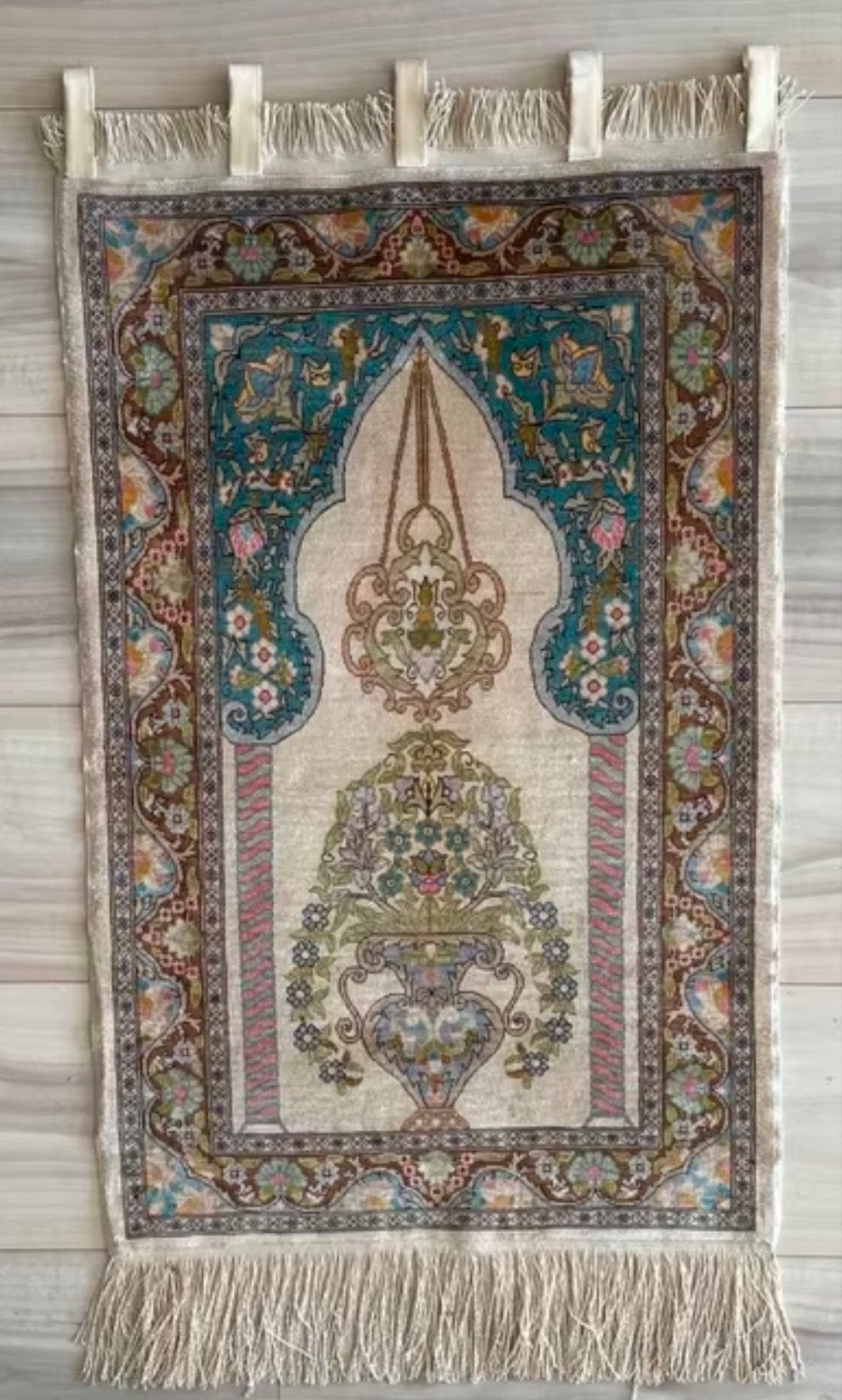 Hereke tapijt zijde op zijde Turkije, Ophalen of Verzenden