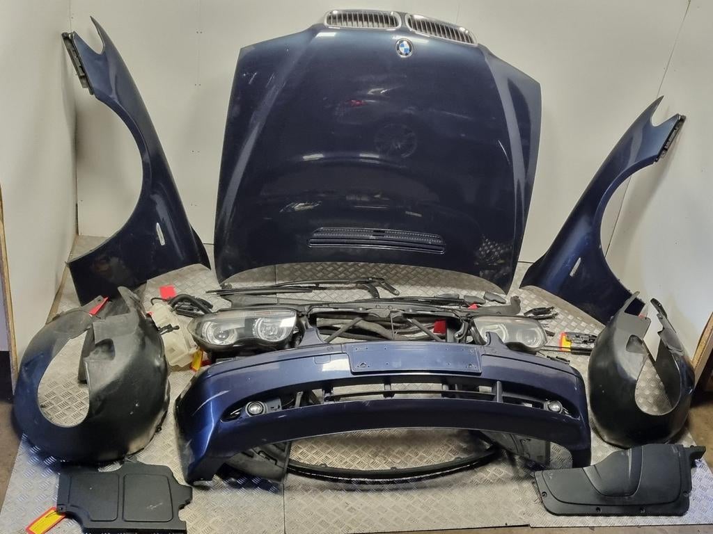 BMW E65 E66 7 SERIE VOORKOP 730 735 740 745 750 760 SCHERMEN, Ophalen of Verzenden, Voor, BMW, Bumper