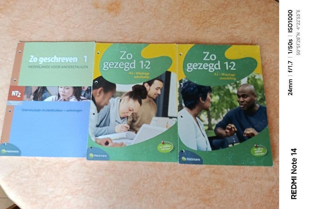 PAKKET VAN PAKKET 3 WERKBOEKEN ZO GEZEGD + ZO GESCHREVEN, Livres, Enlèvement ou Envoi, Utilisé, Christine Boeken; Els Le Page; Els Mertens; Ingrid Peeters