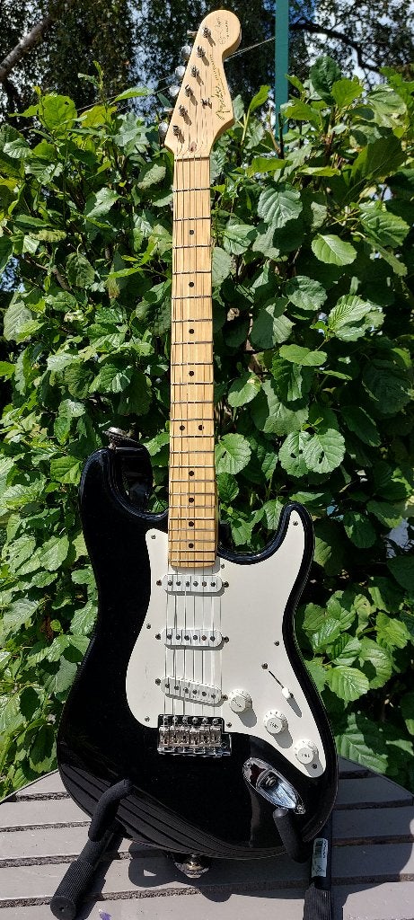 Fender stratocaster us Blackie de Clapton 2001, Enlèvement, Comme neuf, Solid body, Fender