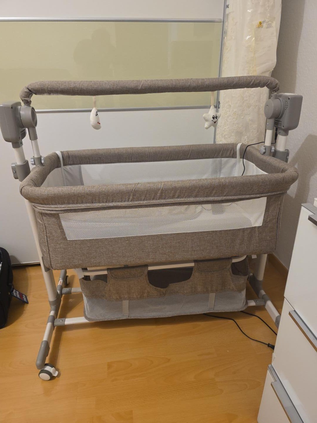 Elektrische babywieg / co-sleeper met muziek & meerdere wieg, Enlèvement, Berceau
