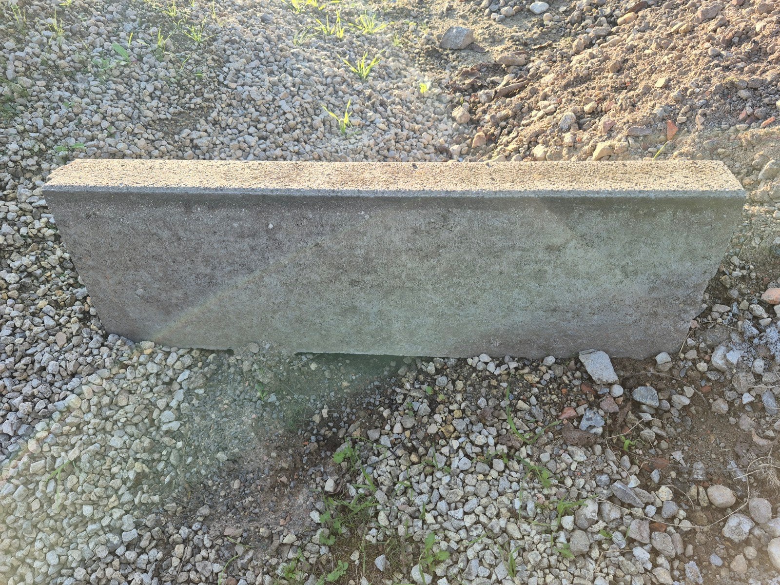 boordsteen 100 x 30 x 6 grijs, Tuin en Terras, Ophalen, Gebruikt, Minder dan 25 cm, Border