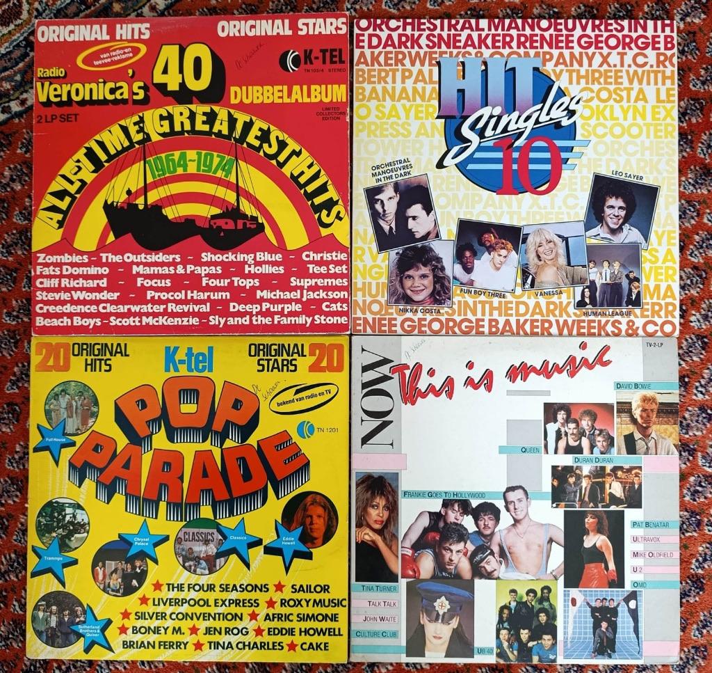 Lot de vinyles des années 80 et classiques, Enlèvement ou Envoi, Utilisé, 12 pouces, Pop