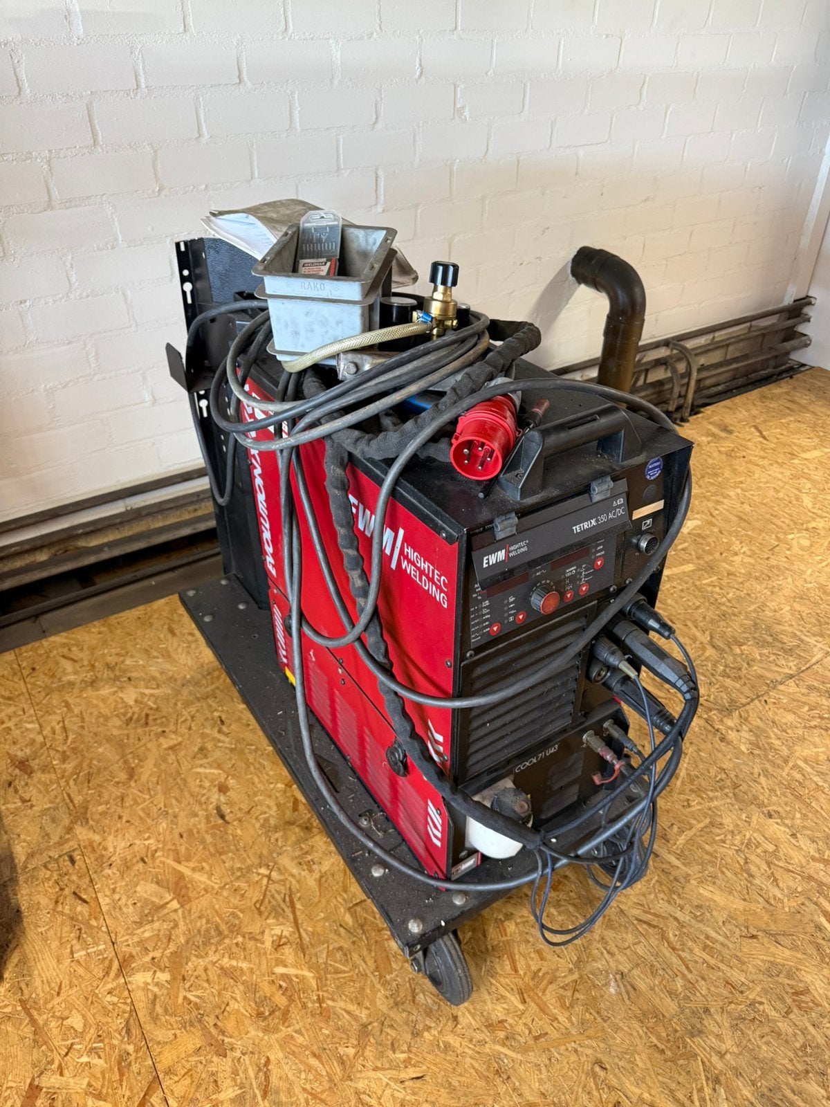 EWM Tetrix 350 AC/DC TIG lasapparaat – Watergekoeld–Compleet, Enlèvement, Comme neuf, Tig