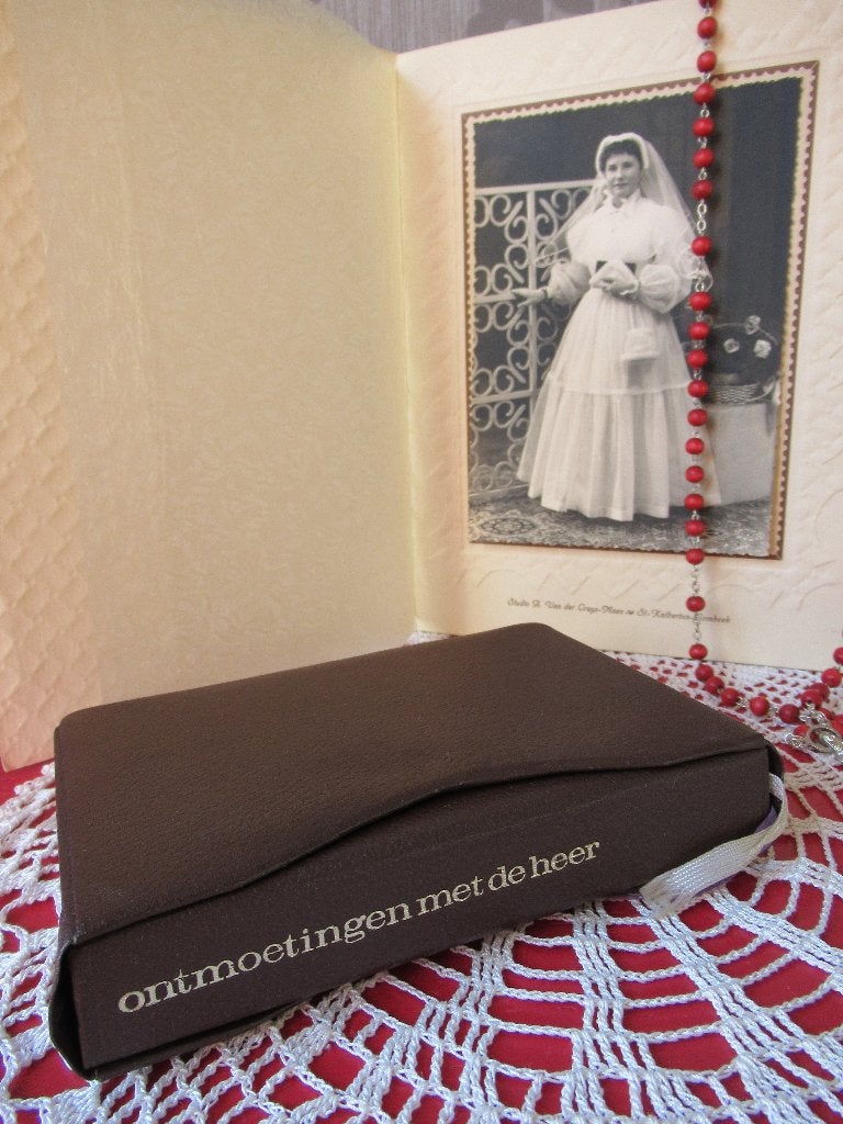 kerkboek-missaal-Plechtige Communie-1967-NIEUW-VINTAGE, Ophalen of Verzenden