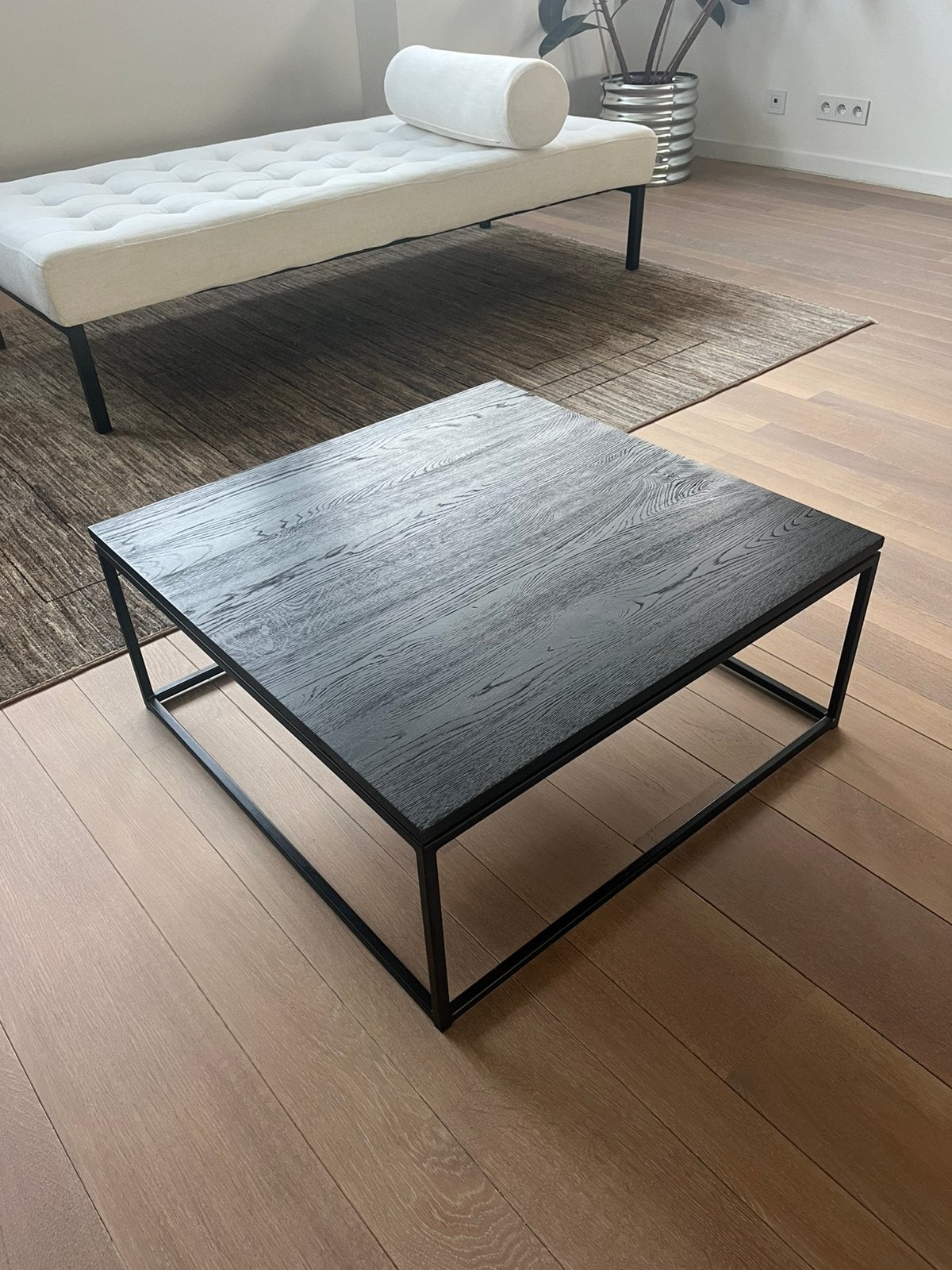Salontafel Ethnicraft (2 stuks), Ophalen, 50 tot 100 cm, 50 tot 100 cm, Zo goed als nieuw