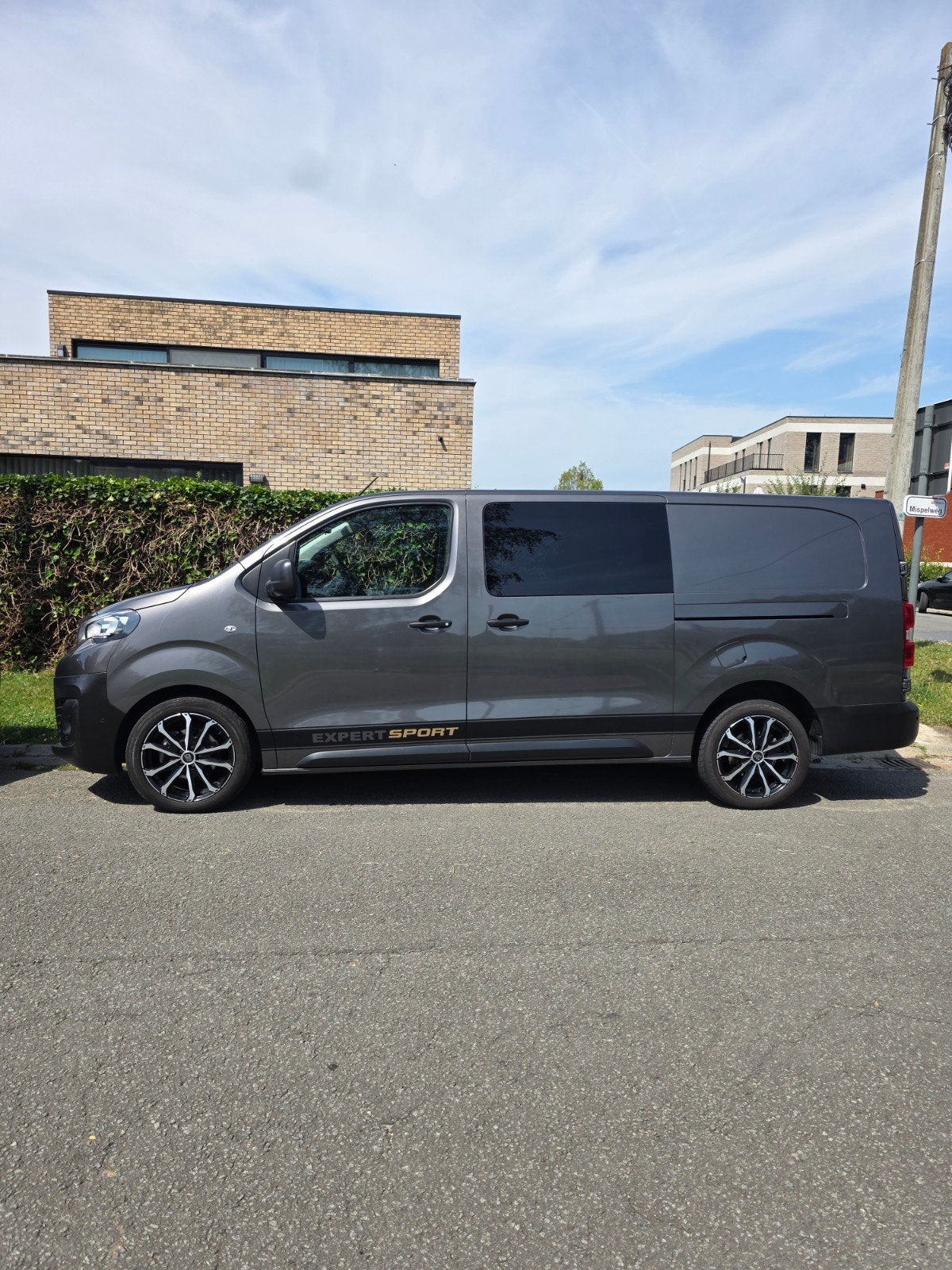Peugeot Expert 2.O HDI 122CV L3 CABINE DOUBLE 6 PLACES, Autos, Camionnettes & Utilitaires, 90 kW, Argent ou Gris, Achat, 6 portes
