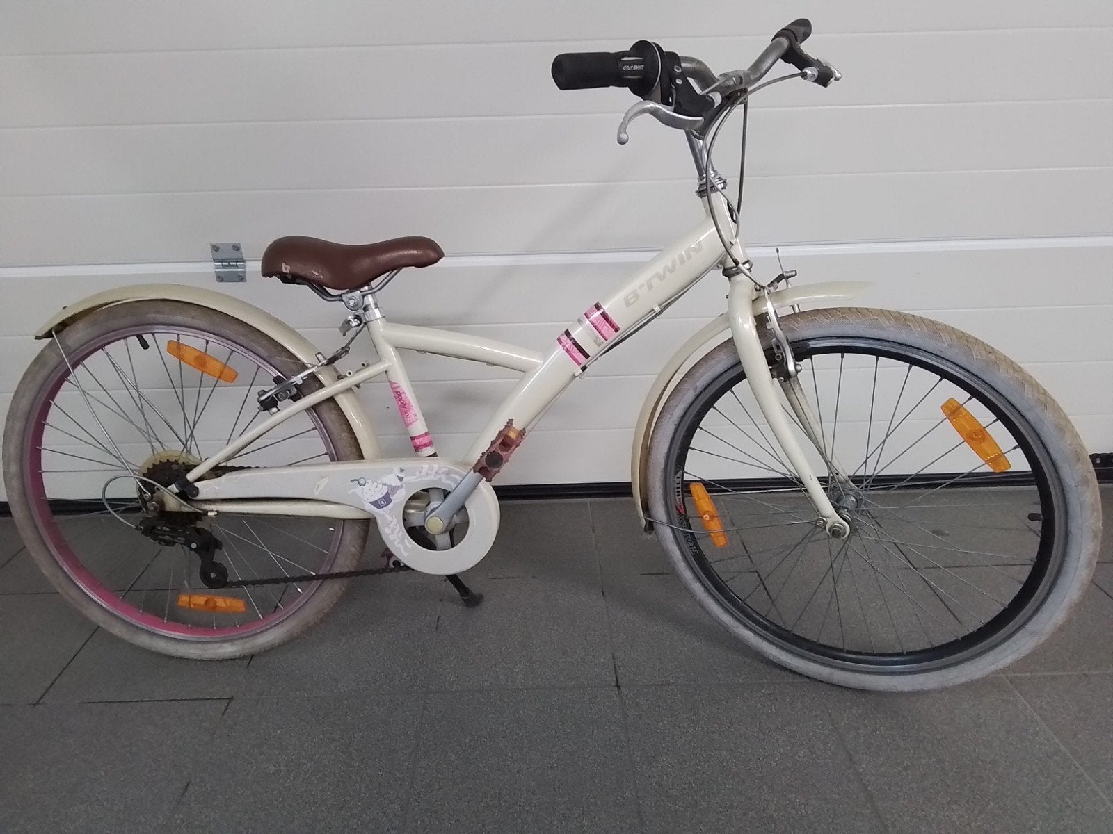 Kinderfiets 24 inch, Vélos & Vélomoteurs, Vélos | Filles, Enlèvement, Frein sur jante, 24 pouces, Btwin Decathlon
