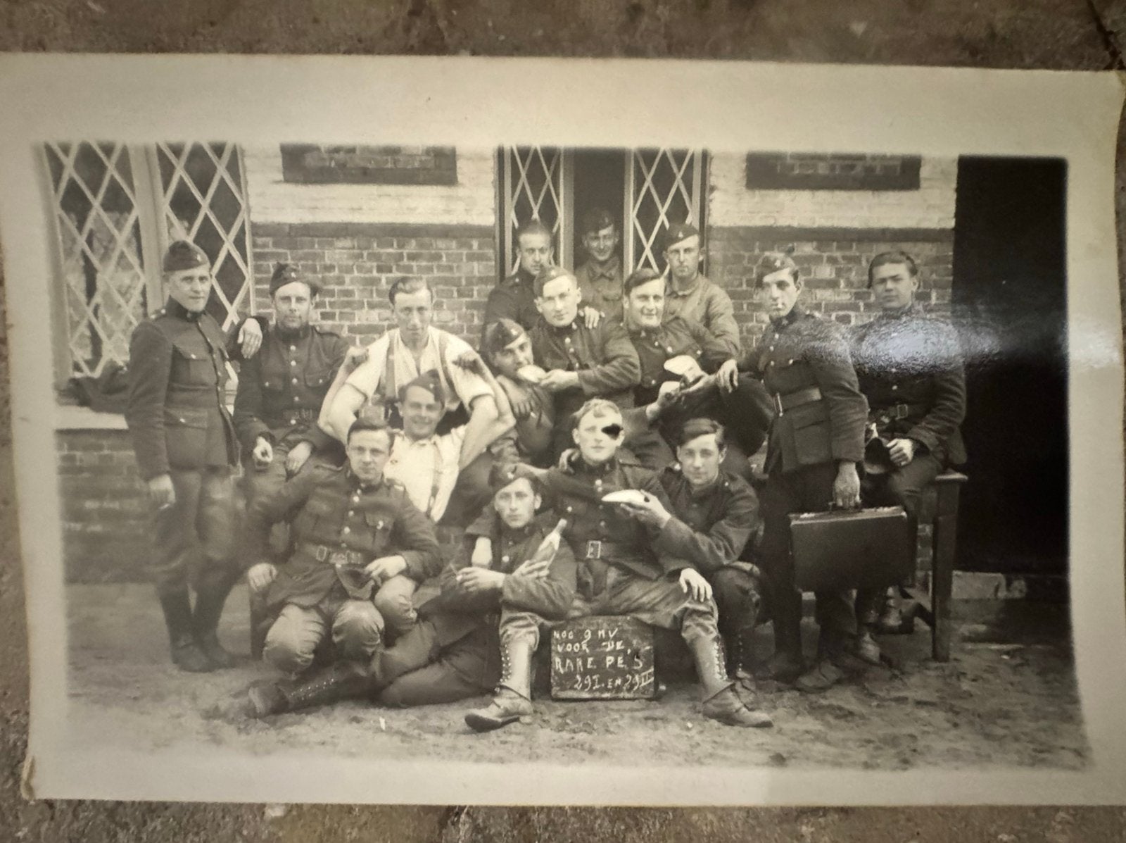 Foto van ABL WWII soldaten van de Genie, Verzenden, Landmacht, Foto of Poster