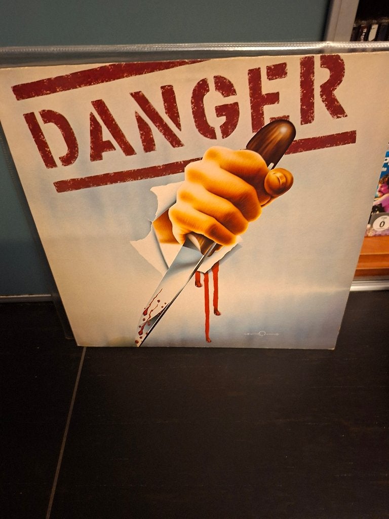 lp - danger - danger - bak 6, Enlèvement ou Envoi, Comme neuf, Hard rock, Pochette photo