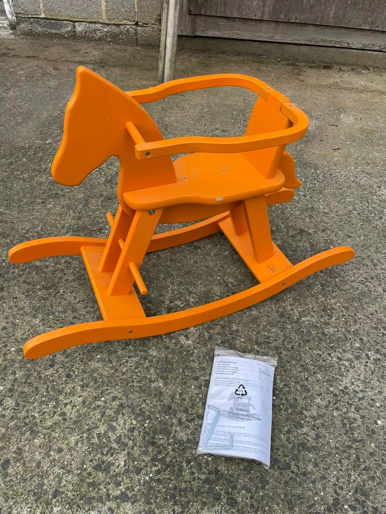 houten schommelpaard, Ophalen, Zo goed als nieuw