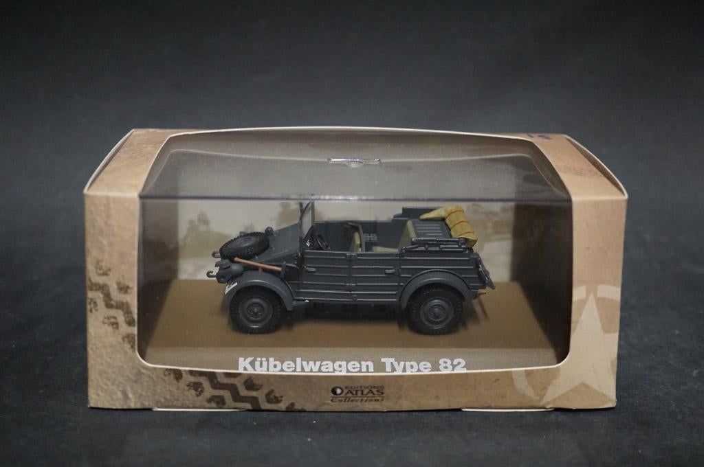 Atlas German Kubelwagen - 1/43 - TOP, Hobby & Loisirs créatifs, Enlèvement ou Envoi, Comme neuf