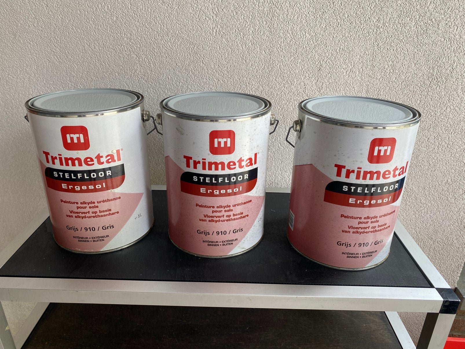 Peinture spéciale pour sol Trimétal gris, Enlèvement, Comme neuf, Gris, Peinture