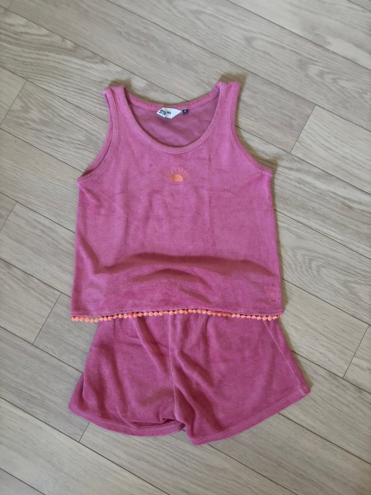 Roze tweedelige pyama Eskimo, Verzenden, Gebruikt, Meisje, Nacht- of Onderkleding