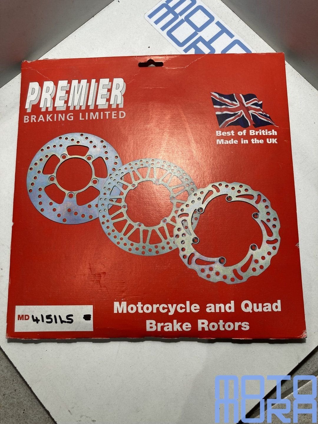 EBC MD4151 remschijf Kawasaki ZX6R 2003 - 2004 ZX6RR achter, -, -, Nieuw, Ophalen of Verzenden
